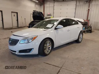 2015 Buick Regal Premium I with VIN 2G4GN5EX8F9221746, listed as a IAAI auction lot 41721345 with 117,475 mi miles and . Bid and sale history available at DreamBid. Image 2.