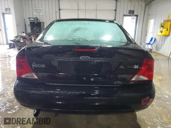 2002 Ford Focus SE with VIN 1FAFP34P32W112456, listed as a Copart auction lot 44006775 with 153,537 mi miles and Salvage Title. Bid and sale history available at carsss.com. Image 6.