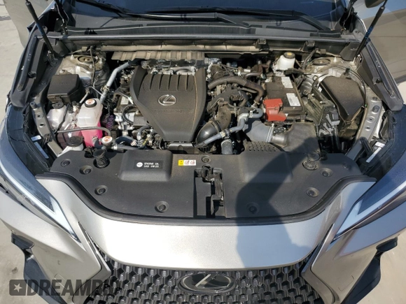 2023 Lexus NX with VIN 2T2GGCEZ5PC025684, listed as a Copart auction lot 43473345 with 4,155 mi miles and Salvage Title. Bid and sale history available at carsss.com. Image 12.