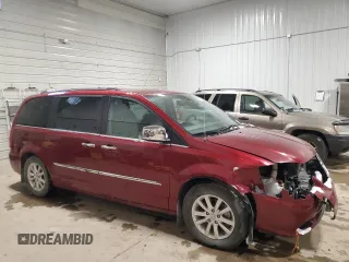 2016 Chrysler Town & Country Limited Platinum with VIN 2C4RC1GG7GR135385, listed as a Copart auction lot 87005574 with 145,863 mi miles and Salvage Title. Bid and sale history available at carsss.com. Image 4.