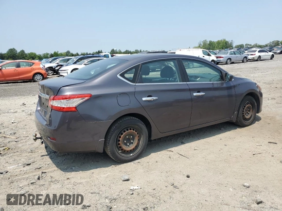 2014 Nissan Sentra SV with VIN 3N1AB7AP5EL689386, listed as a Copart auction lot 59663925 with 166,377 mi miles and Clean title. Bid and sale history available at DreamBid. Image 3.