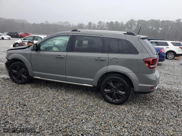 2020 Dodge Journey Crossroad with VIN 3C4PDCGB0LT265682, listed as a Copart auction lot 45090675 with 120,505 mi miles and Salvage Title. Bid and sale history available at carsss.com. Image 2.