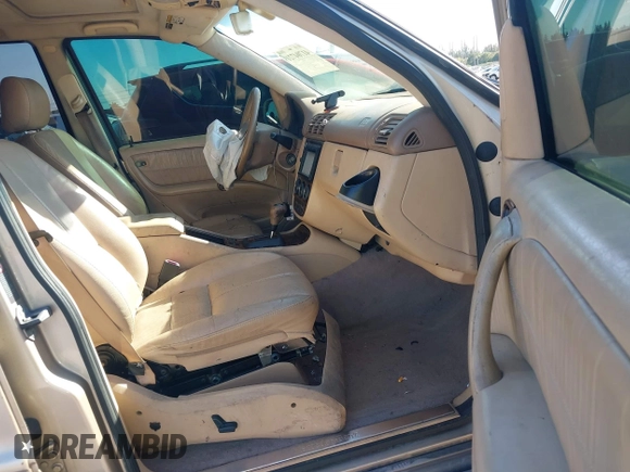 2003 Mercedes-Benz M 350 with VIN 4JGAB57E23A453057, listed as a IAAI auction lot 41704721 with 190,649 mi miles and . Bid and sale history available at DreamBid. Image 5.