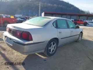 2001 Chevrolet Impala with VIN 2G1WF55E419134908, listed as a IAAI auction lot 41377284 with 100,444 mi miles and . Bid and sale history available at DreamBid. Image 4.