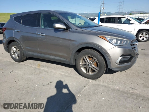 2017 Hyundai Santa Fe 2.4L with VIN 5XYZTDLB8HG382206, listed as a Copart auction lot 60691245 with 98,899 mi miles and Salvage title. Bid and sale history available at DreamBid. Image 4.