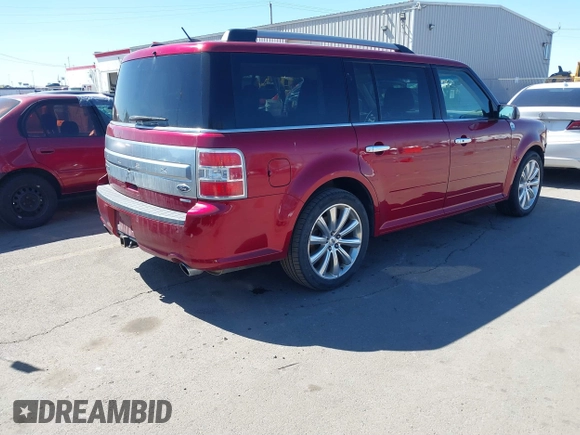 2015 Ford Flex Limited w/EcoBoost with VIN 2FMHK6DT2FBA05532, listed as a IAAI auction lot 41869491 with 84,985 mi miles. Bid and sale history available at carsss.com. Image 4.