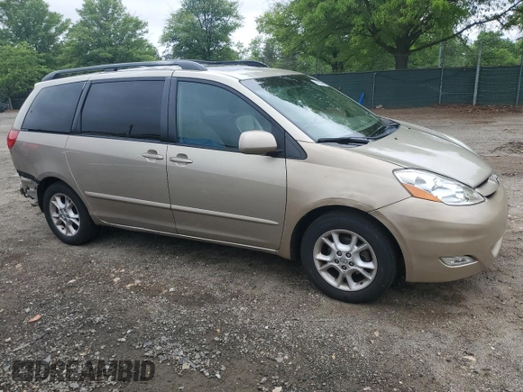 2006 Toyota Sienna XLE z VIN 5TDZA22C56S466035, wystawiony jako Copart lot #55452845 z przebiegiem 246 149 mil mil oraz Szkoda całkowita • Salvage title. Historia ofert i sprzedaży dostępna na DreamBid. Obrazek 4.