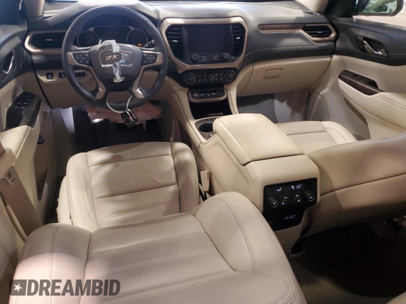 2023 GMC Acadia Denali with VIN 1GKKNXLS3PZ237768, listed as a Copart auction lot 57879665 with Not provided miles and Salvage title. Bid and sale history available at DreamBid. Image 8.