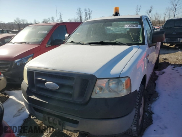 2008 Ford F-150 XL with VIN 1FTRF14W18KE32929, listed as a Copart auction lot 79615204 with 339,324 mi miles and Clean Title. Bid and sale history available at carsss.com. Image 5.