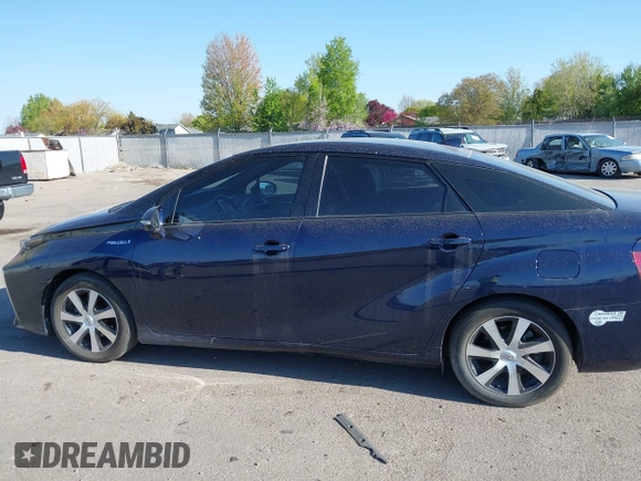 2016 Toyota Mirai with VIN JTDBVRBD6GA000989, listed as a IAAI auction lot 42098383 with 63,686 mi miles and . Bid and sale history available at DreamBid. Image 14.