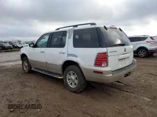 2004 Mercury Mountaineer Convenience with VIN 4M2ZU86K74UJ15058, listed as a Copart auction lot 84393964 with 141,656 mi miles and Salvage title. Bid and sale history available at DreamBid. Image 2.