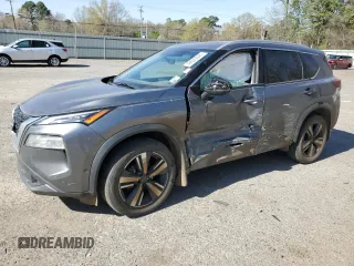2023 Nissan Rogue SL with VIN 5N1BT3CA8PC761501, listed as a Copart auction lot 49505045 with 37,856 mi miles and Salvage Title. Bid and sale history available at carsss.com. Image 1.
