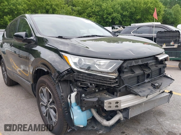 2021 Honda CR-V EX with VIN 5J6RW2H50ML004467, listed as a IAAI auction lot 42481856 with 45,560 mi miles and . Bid and sale history available at DreamBid. Image 18.
