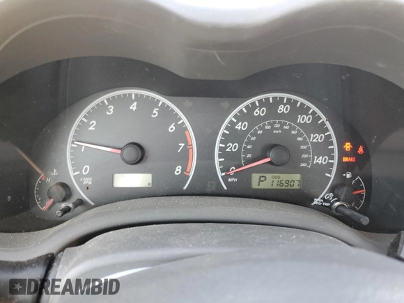 2010 Toyota Corolla with VIN 1NXBU4EE3AZ218948, listed as a Copart auction lot 65440135 with 116,907 mi miles and Salvage title. Bid and sale history available at DreamBid. Image 9.
