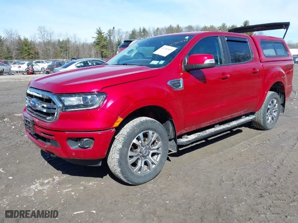 2020 Ford Ranger XL with VIN 1FTER4FH3LLA81448, listed as a IAAI auction lot 41761433 with 40,751 mi miles. Bid and sale history available at carsss.com. Image 2.