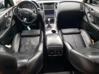 2017 Infiniti Q50 2.0t Sport with VIN JN1CV7AR2HM680236, listed as a Copart auction lot 71917884 with 84,212 mi miles and Salvage Title. Bid and sale history available at carsss.com. Image 8.