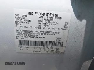 2014 Ford Explorer с VIN 1FM5K7B84EGB96529, выставлен на аукционе IAAI как лот 42386512 с пробегом 176 197 миль миль и . История ставок и продаж доступна на DreamBid. Изображение 9.