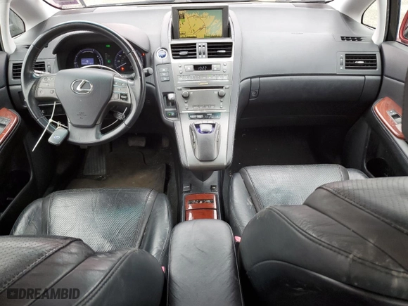 2010 Lexus HS 250h with VIN JTHBB1BA1A2037738, listed as a Copart auction lot 49713175 with 182,622 mi miles and Salvage Title. Bid and sale history available at carsss.com. Image 8.