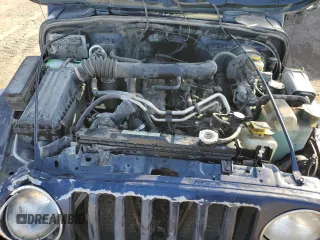 2002 Jeep Wrangler X with VIN 1J4FA39S42P750146, listed as a Copart auction lot 44587995 with 230,334 mi miles and Salvage Title. Bid and sale history available at carsss.com. Image 13.