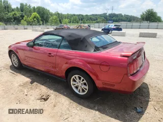 2005 Ford Mustang Deluxe with VIN 1ZVFT84N455187062, listed as a Copart auction lot 61953205 with 112,238 mi miles and Non repairable. Bid and sale history available at DreamBid. Image 2.