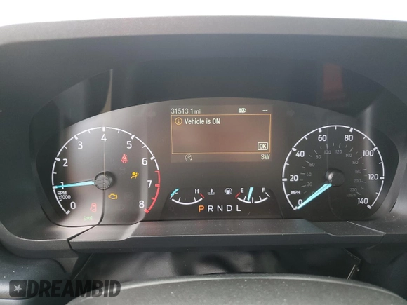 2023 Ford Maverick XL with VIN 3FTTW8E98PRA66405, listed as a Copart auction lot 47990925 with 31,513 mi miles and Salvage Title. Bid and sale history available at DreamBid. Image 9.