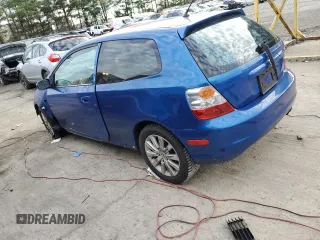 2004 Honda Civic Si with VIN SHHEP335X4U504930, listed as a Copart auction lot 86808894 with 280,060 mi miles and Salvage Title. Bid and sale history available at DreamBid. Image 2.