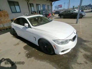 2015 BMW 4 Series 428i with VIN WBA4A9C5XFGL85882, listed as a Copart auction lot 57434445 with 145,765 mi miles and Salvage title. Bid and sale history available at DreamBid. Image 14.