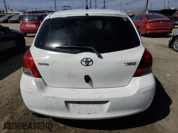 2009 Toyota Yaris with VIN JTDJT903095250591, listed as a Copart auction lot 50975885 with 75,279 mi miles and Clean Title. Bid and sale history available at carsss.com. Image 6.