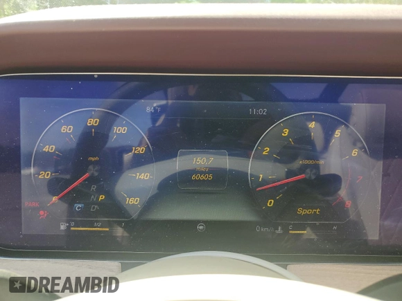 2018 Mercedes-Benz E 400 with VIN WDD1K6GB5JF023528, listed as a Copart auction lot 51788255 with 60,605 mi miles and Salvage title. Bid and sale history available at DreamBid. Image 9.