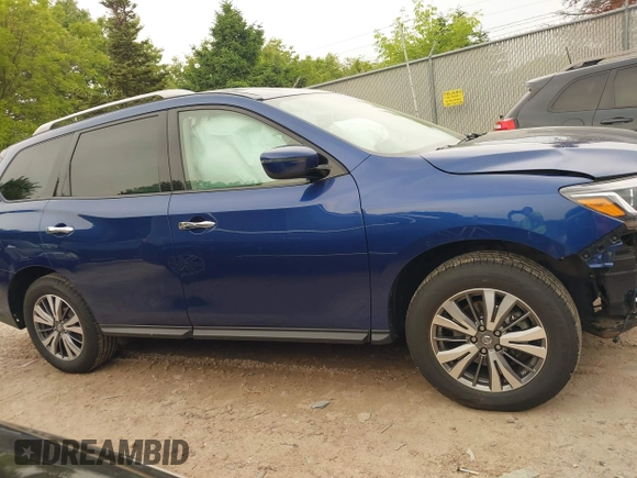 2018 Nissan Pathfinder SL with VIN 5N1DR2MM5JC642273, listed as a IAAI auction lot 42354946 with 79,797 mi miles and . Bid and sale history available at DreamBid. Image 13.