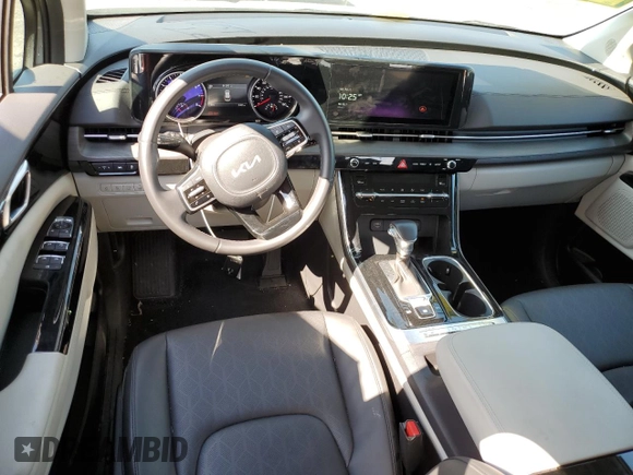 2024 Kia Carnival EX with VIN KNDNC5H34R6423148, listed as a Copart auction lot 74133784 with 5,481 mi miles and Salvage Title. Bid and sale history available at carsss.com. Image 8.