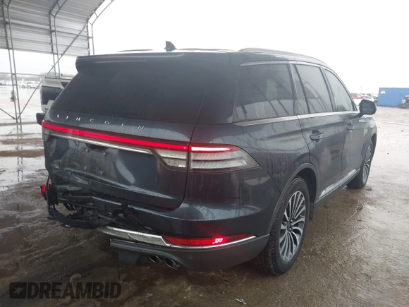 2022 Lincoln Aviator Reserve z VIN 5LM5J7WC2NGL15256, wystawiony jako IAAI lot #41533621 z przebiegiem 35 683 mil mil oraz . Historia ofert i sprzedaży dostępna na DreamBid. Obrazek 4.