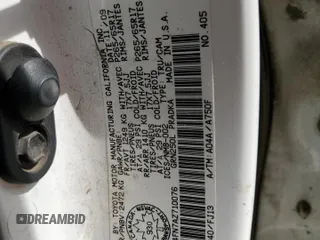 2010 Toyota Tacoma z VIN 5TEMU4FN7AZ710076, wystawiony jako Copart lot #56384345 z przebiegiem 215 043 mil mil oraz Szkoda całkowita • Salvage title. Historia ofert i sprzedaży dostępna na DreamBid. Obrazek 13.