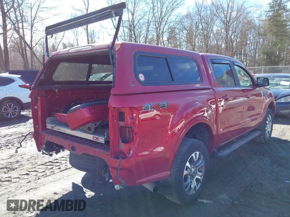 2020 Ford Ranger XL with VIN 1FTER4FH3LLA81448, listed as a IAAI auction lot 41761433 with 40,751 mi miles and . Bid and sale history available at DreamBid. Image 4.