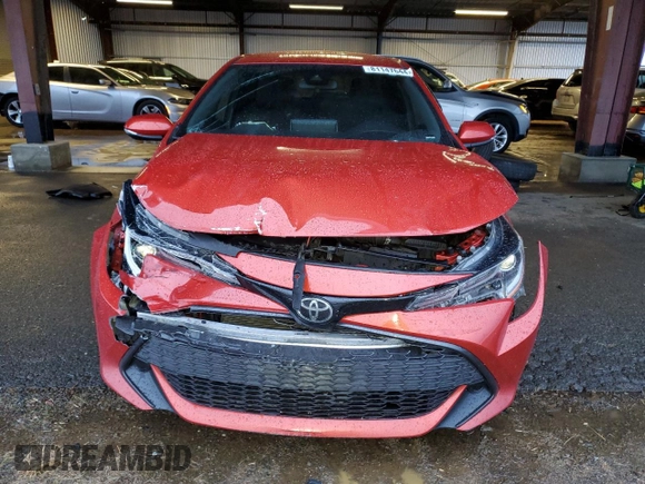 2019 Toyota Corolla SE with VIN JTNK4RBE0K3021471, listed as a Copart auction lot 81147644 with 155,529 mi miles and Salvage Title. Bid and sale history available at DreamBid. Image 5.