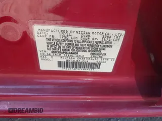 2012 Nissan Versa S with VIN 3N1CN7AP5CL844659, listed as a IAAI auction lot 41763533 with 85,271 mi miles. Bid and sale history available at carsss.com. Image 9.