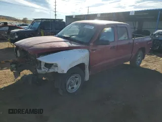 2006 Dodge Dakota ST with VIN 1D7HW28K66S706928, listed as a Copart auction lot 81569314 with 161,319 mi miles and Salvage Title. Bid and sale history available at carsss.com. Image 1.