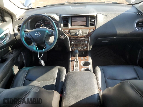 2013 Nissan Pathfinder SV with VIN 5N1AR2MM3DC641758, listed as a Copart auction lot 59859445 with 84,677 mi miles and Salvage title. Bid and sale history available at DreamBid. Image 8.