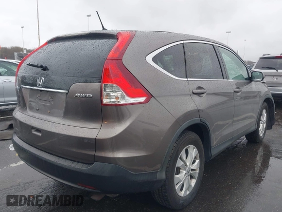 2013 Honda CR-V EX with VIN 5J6RM4H52DL004049, listed as a IAAI auction lot 42018476 with 197,334 mi miles. Bid and sale history available at carsss.com. Image 4.