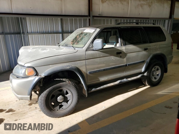 2002 Mitsubishi Montero ES z VIN JA4LS21H32J058330, wystawiony jako Copart lot #83523844 z przebiegiem 186 781 mil mil oraz Szkoda całkowita • Salvage title. Historia ofert i sprzedaży dostępna na DreamBid. Obrazek 1.