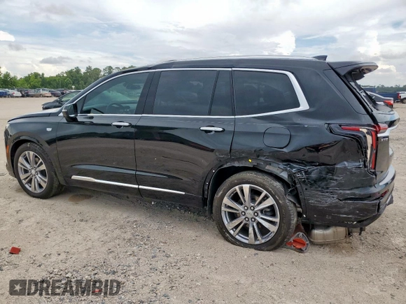 2024 Cadillac XT6 FWD Premium Luxury with VIN 1GYKPCRS7RZ709179, listed as a Copart auction lot 62374585 with 19,442 mi miles and Salvage title. Bid and sale history available at DreamBid. Image 2.
