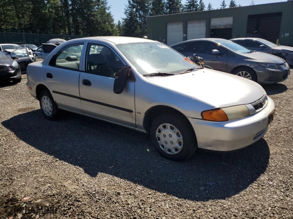 1998 Mazda Protege DX with VIN JM1BC1417W0226912, listed as a Copart auction lot 53711875 with 210,374 mi miles and Clean Title. Bid and sale history available at carsss.com. Image 4.