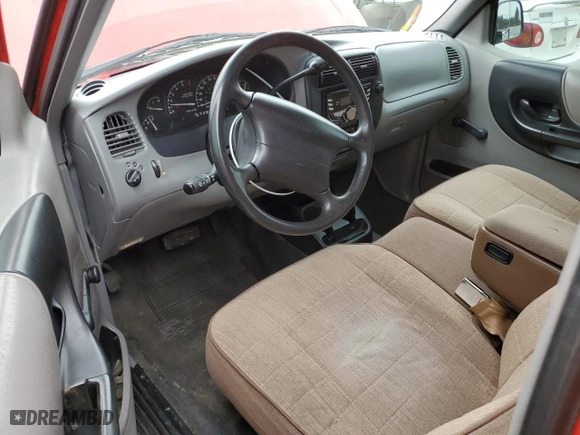 1995 Ford Ranger Splash with VIN 1FTCR10A8SPB14808, listed as a Copart auction lot 47322535 with 99,797 mi miles and Salvage Title. Bid and sale history available at carsss.com. Image 8.