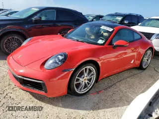 2022 Porsche 911 Carrera with VIN WP0AA2A92NS205440, listed as a Copart auction lot 78298794 with 0 mi miles and Salvage Title. Bid and sale history available at carsss.com. Image 1.