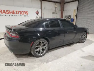 2015 Dodge Charger SXT with VIN 2C3CDXHG7FH925346, listed as a Copart auction lot 87183254 with 226,569 mi miles and Salvage Title. Bid and sale history available at DreamBid. Image 3.