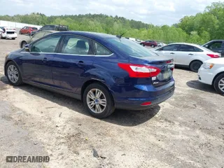 2012 Ford Focus SEL with VIN 1FAHP3H20CL135266, listed as a IAAI auction lot 41953148 with 196,042 mi miles. Bid and sale history available at carsss.com. Image 3.