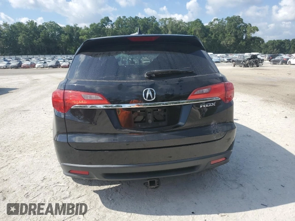 2013 Acura RDX with VIN 5J8TB3H33DL003164, listed as a Copart auction lot 57809625 with 153,227 mi miles and Salvage title. Bid and sale history available at DreamBid. Image 6.