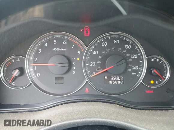 2008 Subaru Outback i with VIN 4S4BP61C087357189, listed as a Copart auction lot 61733735 with 185,888 mi miles and Clean title. Bid and sale history available at DreamBid. Image 9.