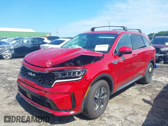 2022 Kia Sorento EX with VIN KNDRH4LG2N5066429, listed as a IAAI auction lot 42653185 with 40,032 mi miles and . Bid and sale history available at DreamBid. Image 20.