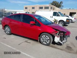 2018 Toyota Prius Two with VIN JTDKBRFU4J3060140, listed as a IAAI auction lot 41703144 with 111,829 mi miles. Bid and sale history available at carsss.com. Image 1.